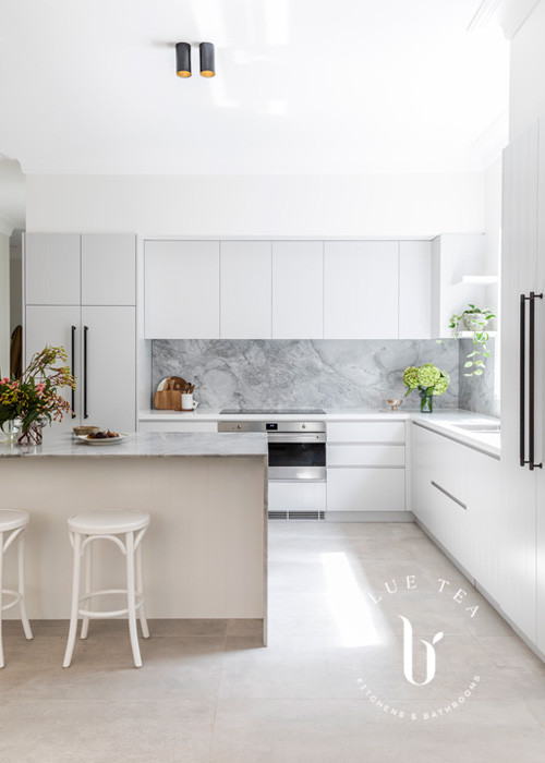 Clovelly Kitchen | Blue Tea Kitchens and Bathrooms