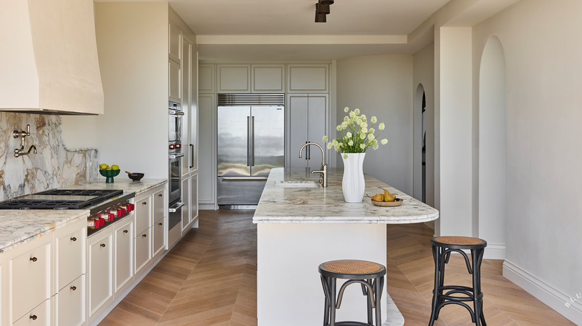 Vaucluse kitchen view by Blue Tea
